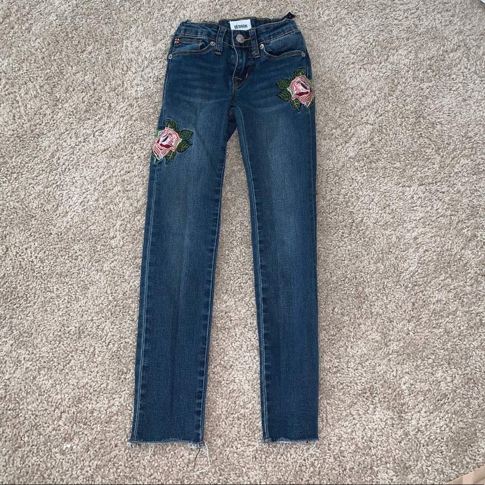 Hudson Embroidered jeans